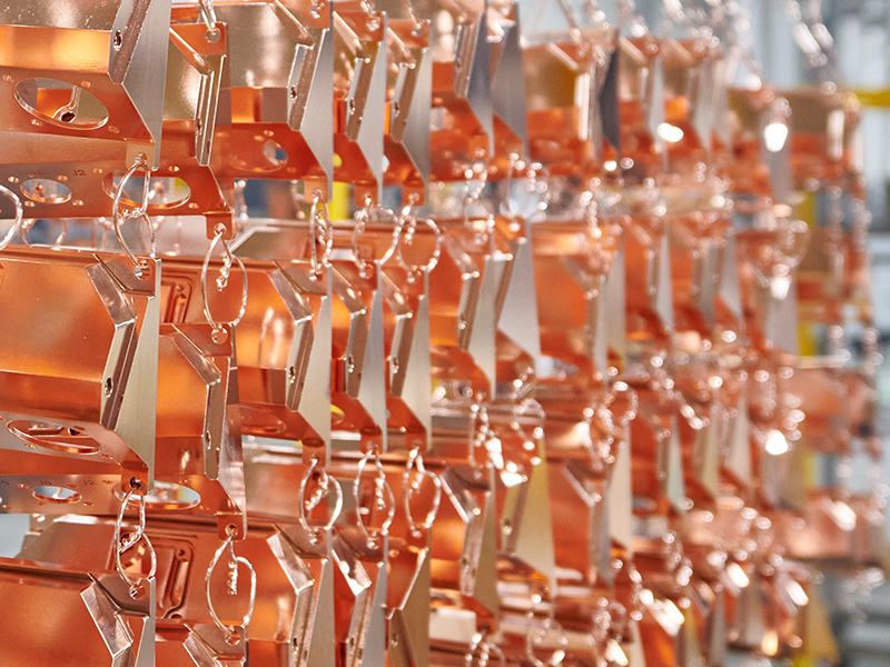 Acid copper parts