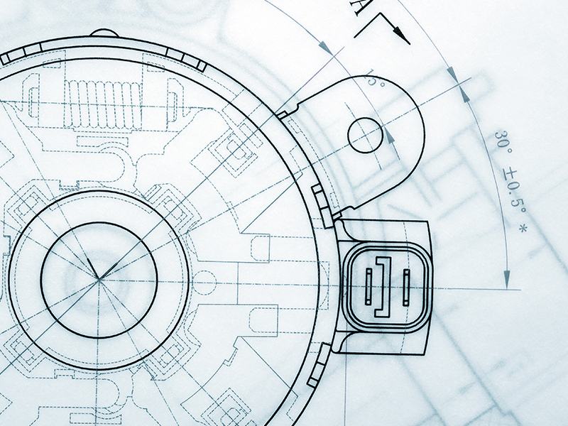 Sketch of round part